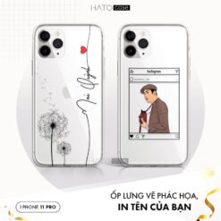 In Ốp Lưng Điện Thoại iPhone 11 Pro Theo Yêu Cầu