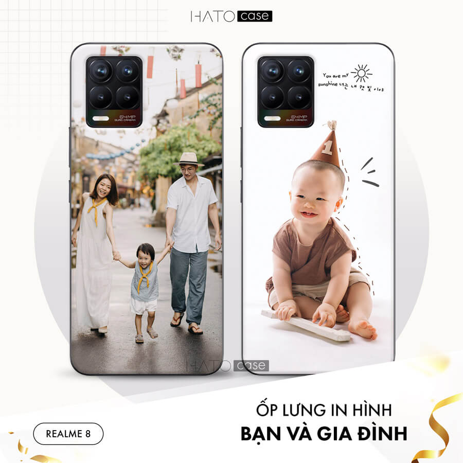 in ốp lưng điện thoại Realme 8 theo yêu cầu