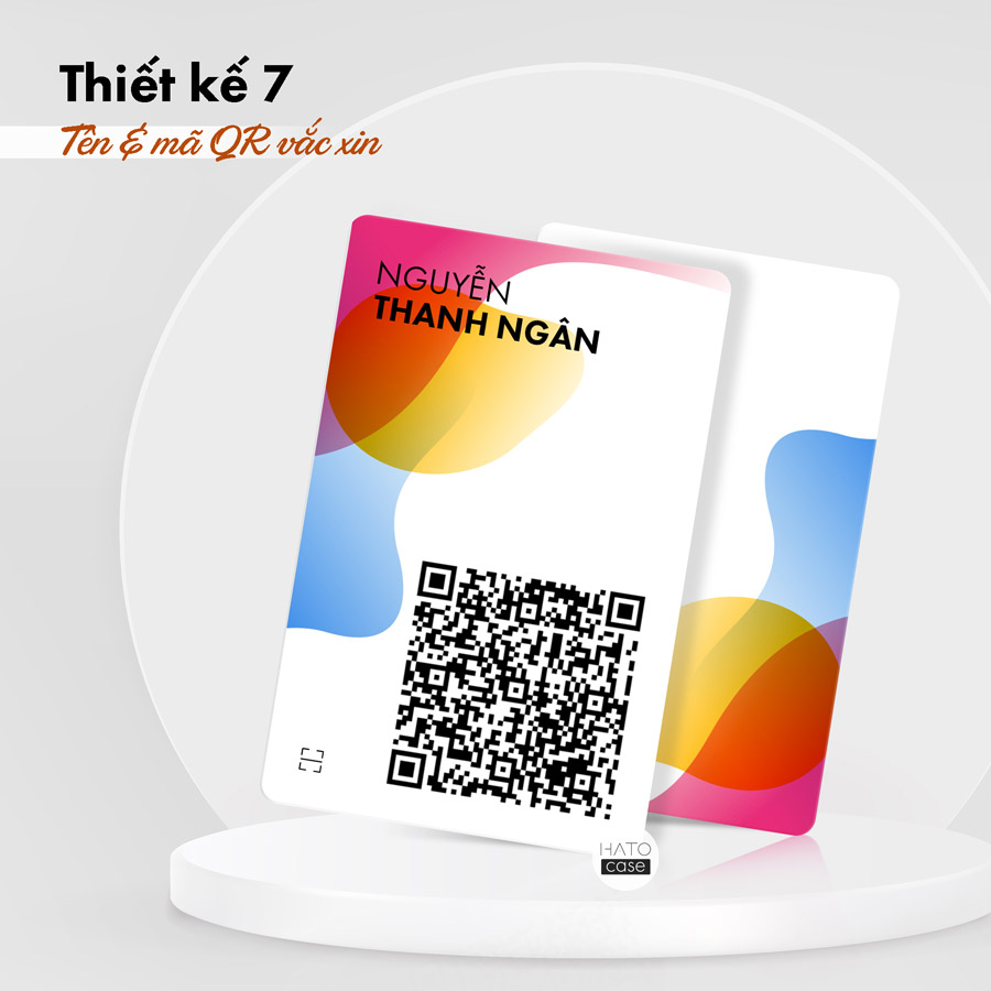 In thẻ chứng nhận ngừa Covid