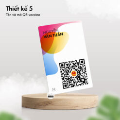 in thẻ xanh covid