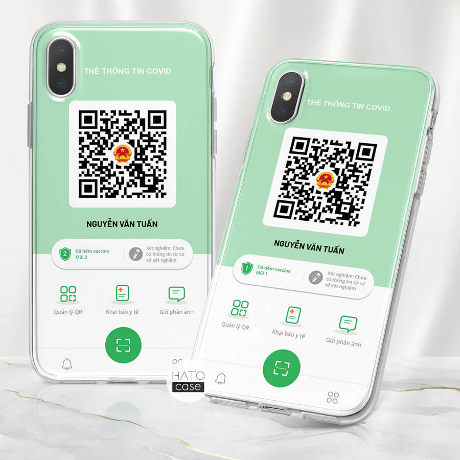 Ốp Lưng Thẻ Xanh Covid