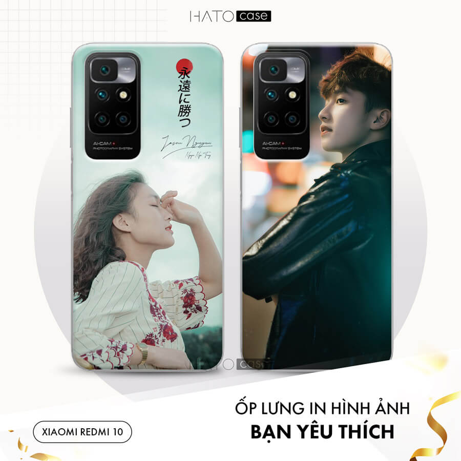 In Ốp Lưng Điện Thoại Xiaomi Redmi 10 Theo Yêu Cầu